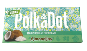 polka dot magic belgian chocolate vegan