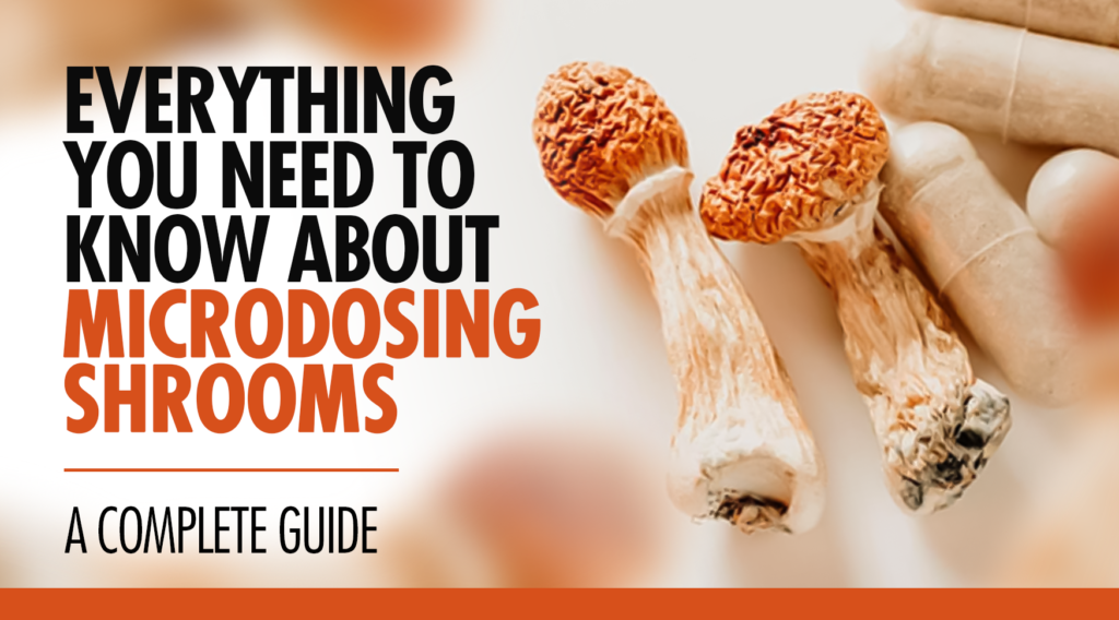 everything you need to know about microdosing shrooms