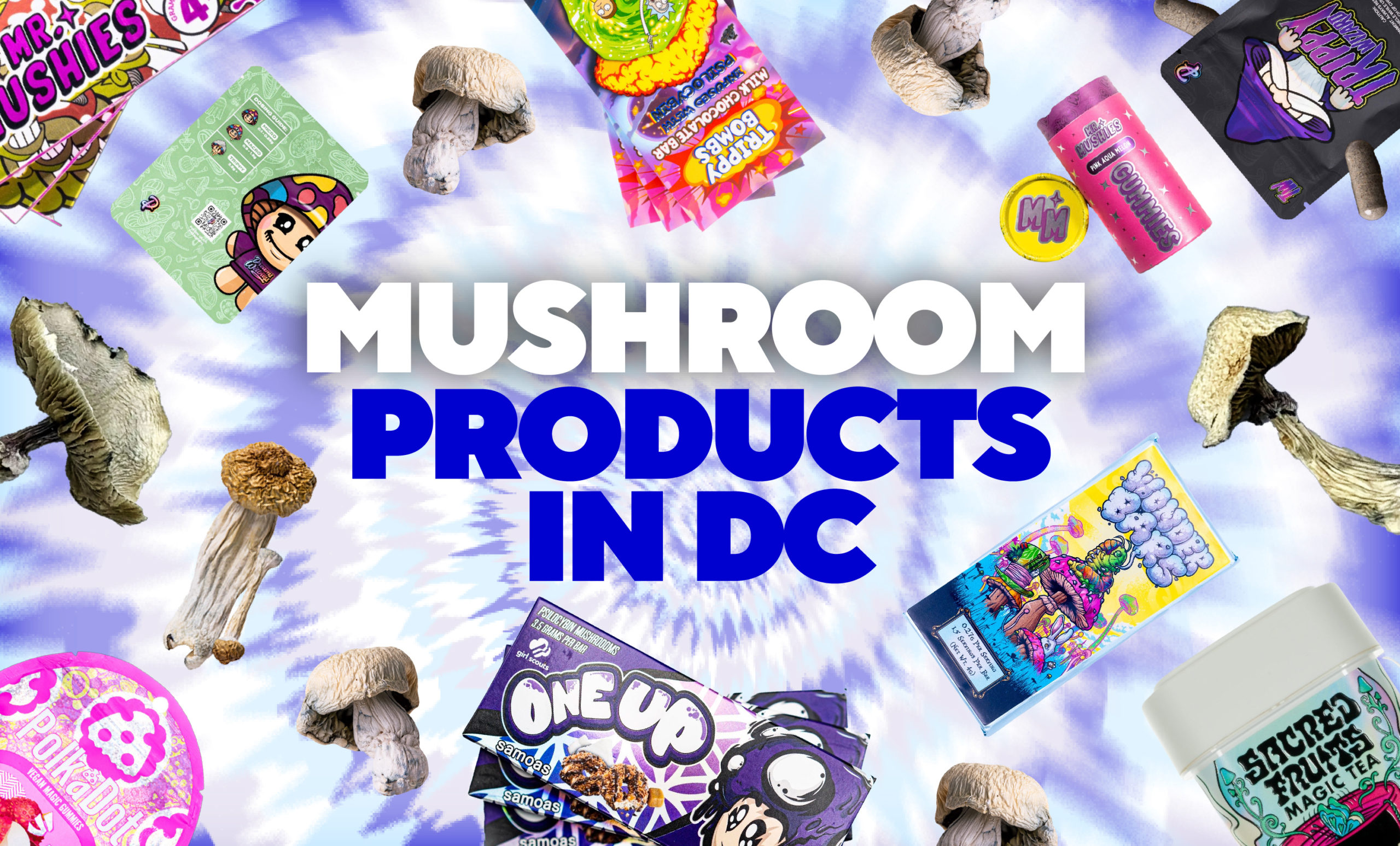 mushroom products in dc
